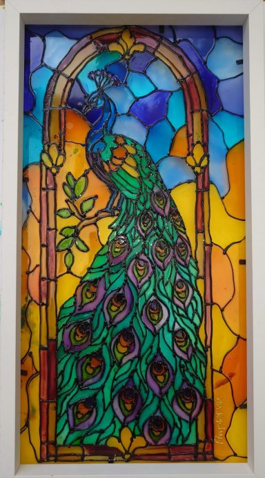 Morning Peacock