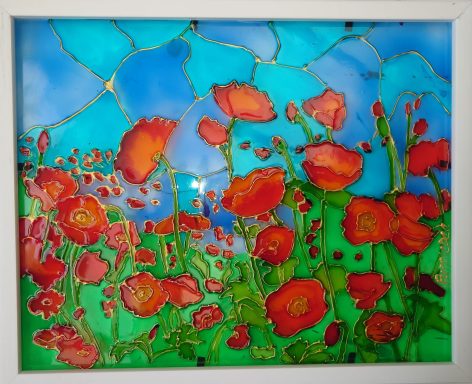 Golden series: Poppy field