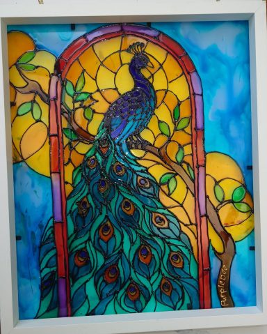 Mid day Peacock